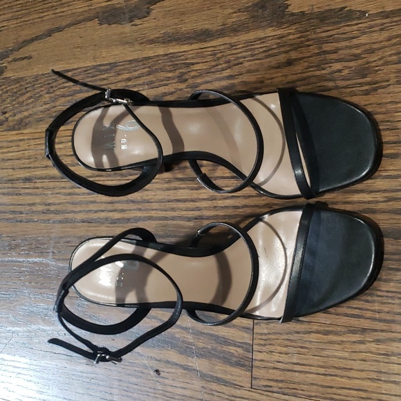 Mix No. 6 Strap Black Heels - Picture 2 of 11